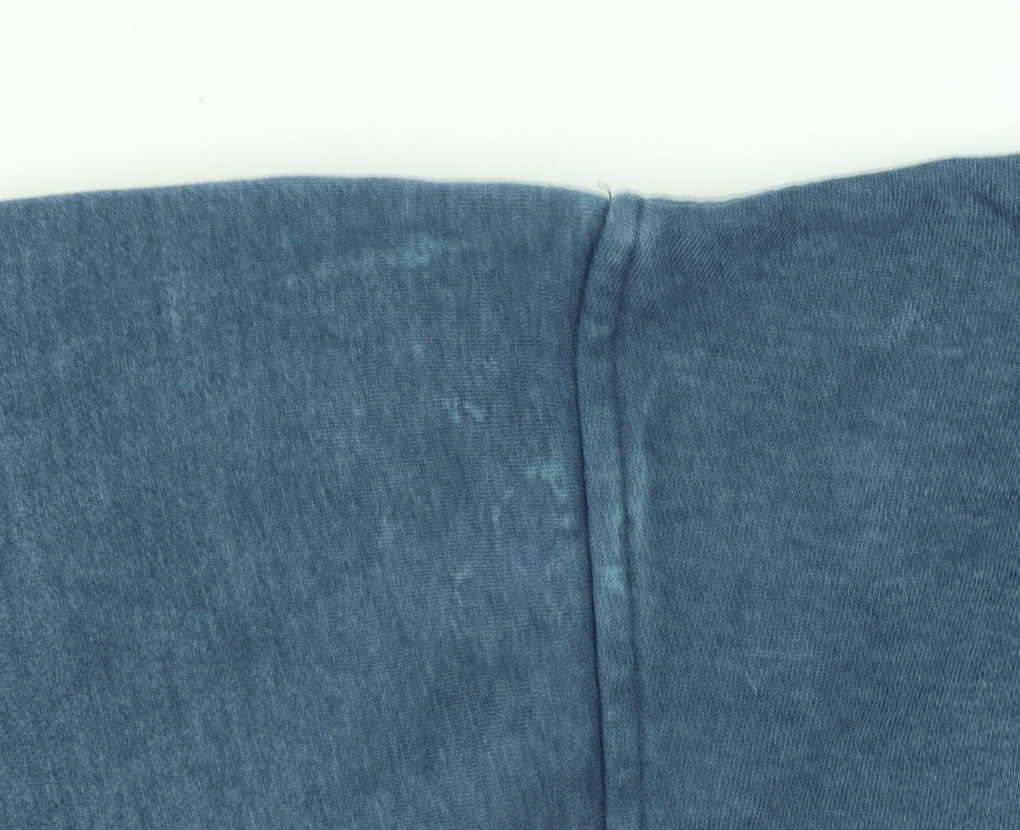 One Life Women's Blue Cropped Pullover Sweatshirt Size S