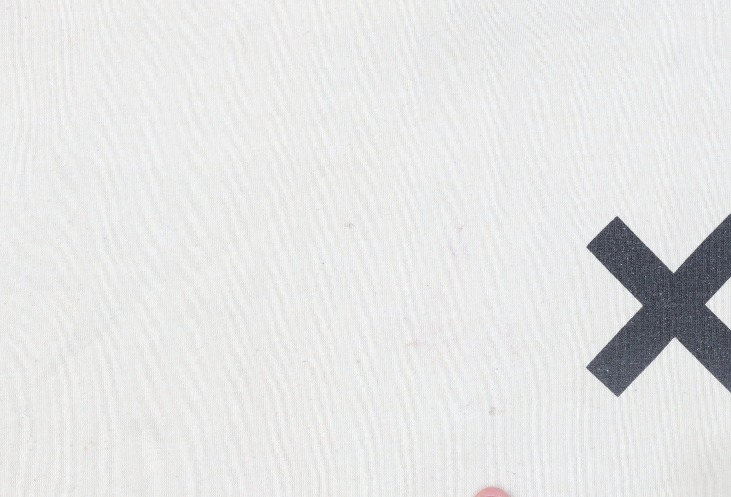 Collusion Mens Beige Pullover Hoodie M Logo Graphic Streetwear