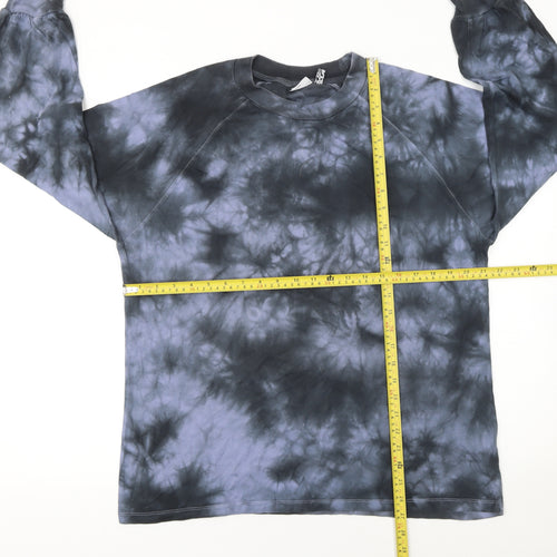 ASOS Women’s Multicoloured Tie-Dye Long Sleeve Cotton T-Shirt UK 8