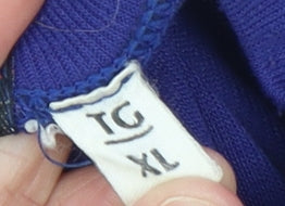 Patagonia Men's Blue XL Henley Long Sleeve Vintage T-Shirt