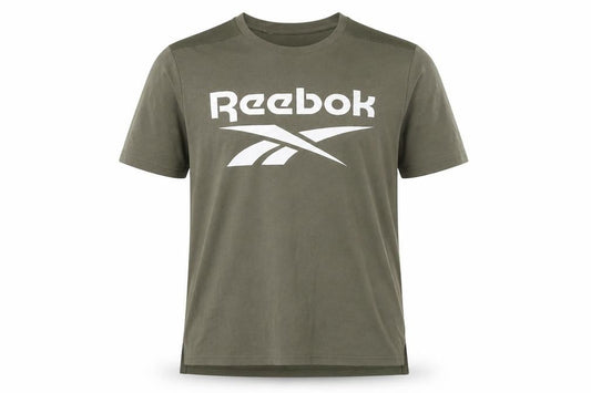 Reebok Men’s Green Short Sleeve Active T-Shirt Size M Polyester
