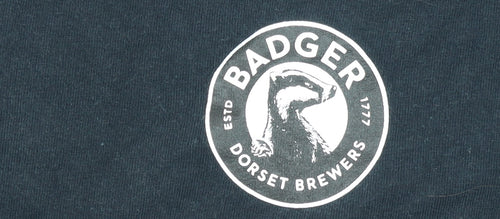 Badger Dorset Brewers Men's Black Graphic Cotton T-Shirt M
