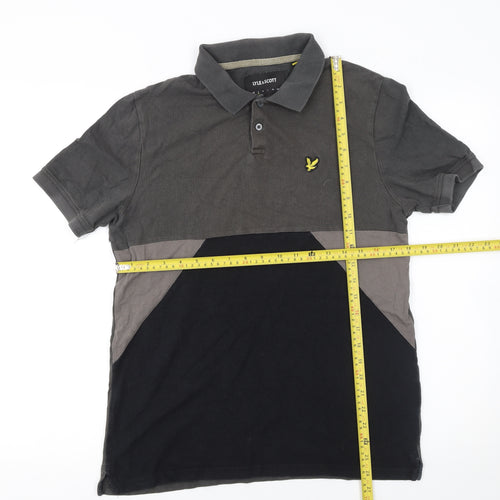 Lyle & Scott Men’s Multicolour Relaxed Fit Cotton Polo Shirt M