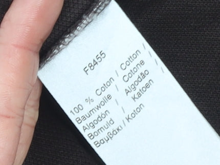 Lacoste Men’s Brown Classic Fit Long Sleeve Cotton Polo XS