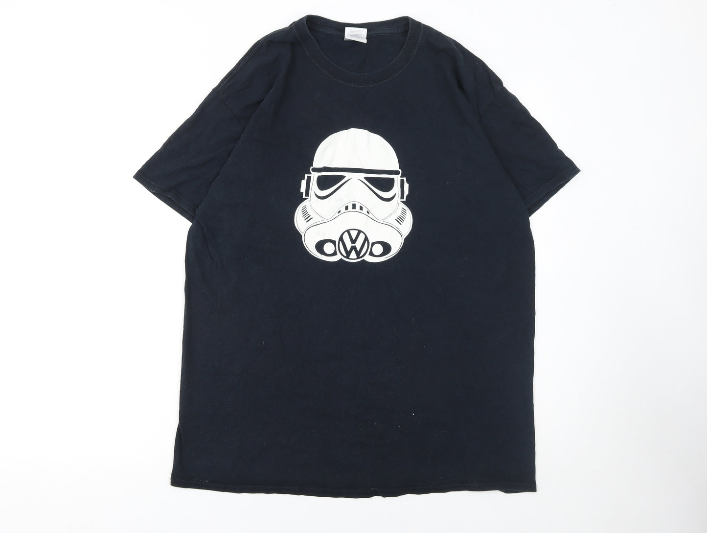 Gildan Men’s Black Star Wars Stormtrooper Graphic T-Shirt L