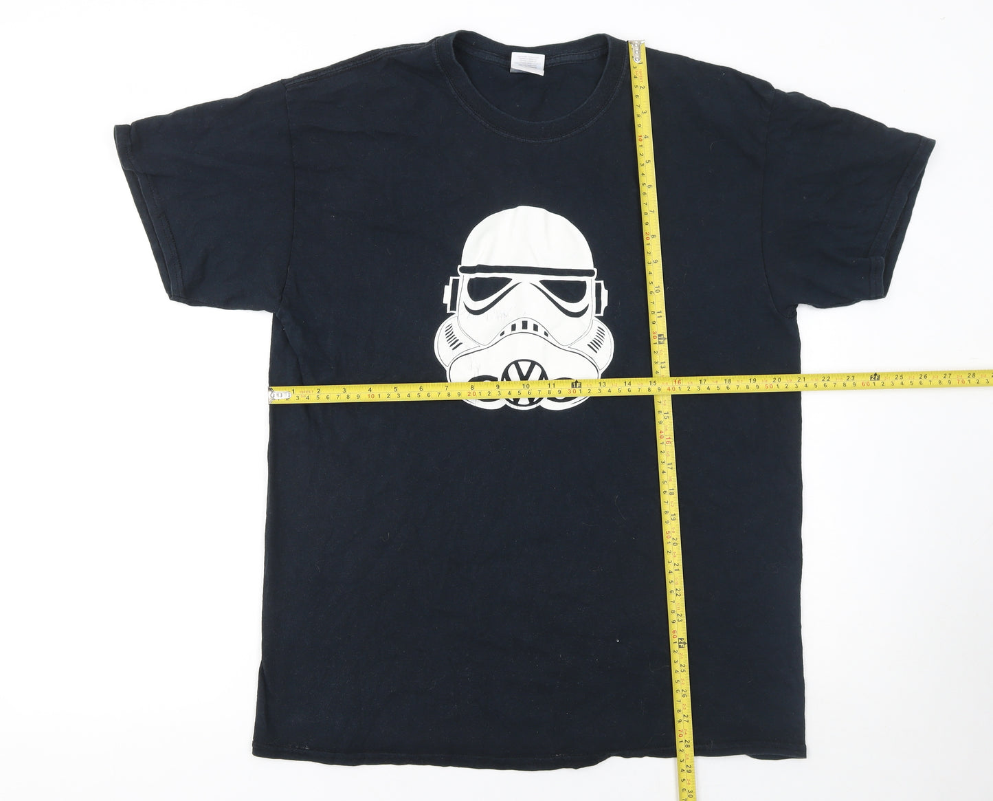 Gildan Men’s Black Star Wars Stormtrooper Graphic T-Shirt L