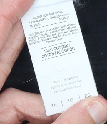 Gildan Men's Black World Cup Barcelona 2018 Short Sleeve T-Shirt XL