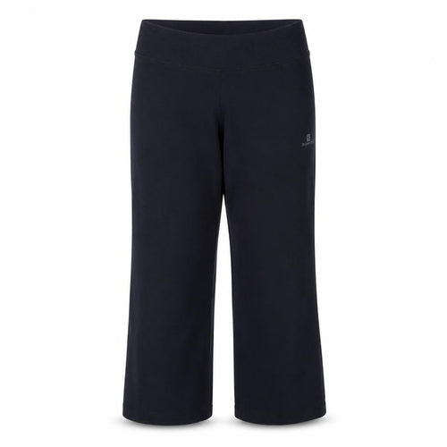 Domyos Girls Black Cotton Stretch Yoga Jogger Trousers 12 Years