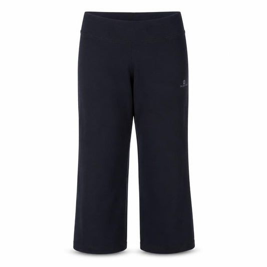 Domyos Girls Black Cotton Stretch Yoga Jogger Trousers 12 Years