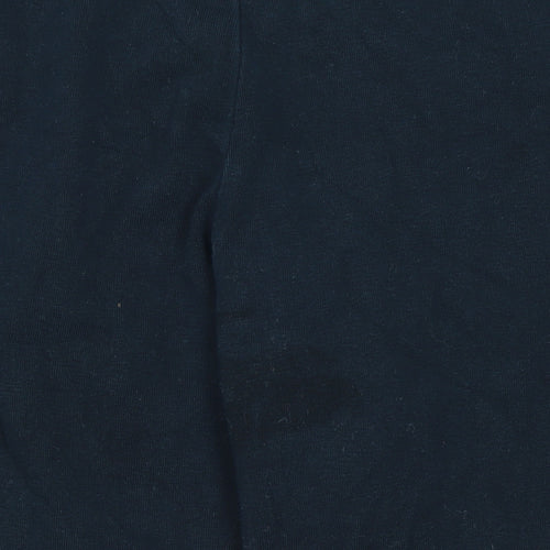 Domyos Girls Black Cotton Stretch Yoga Jogger Trousers 12 Years