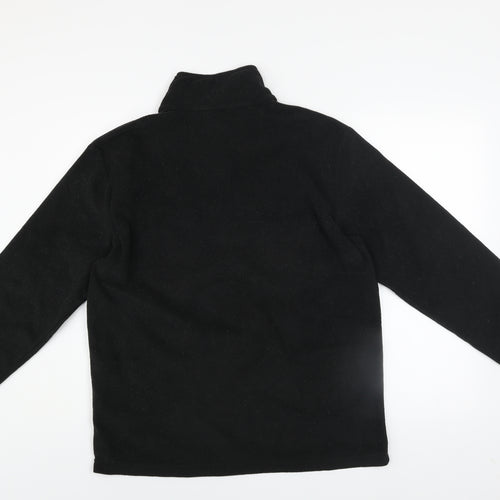 Regatta Men's Black Fleece 1/2 Zip Pullover Sweatshirt Size L