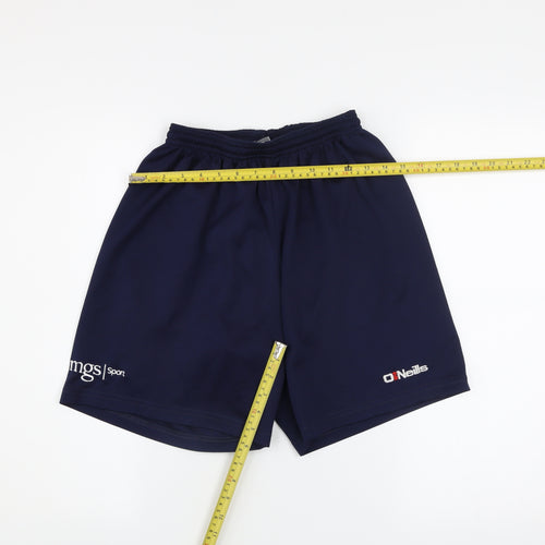O'Neills Men's Blue Athletic Sports Shorts Size S