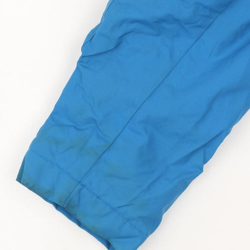 Marks and Spencer Womens Blue Hooded Parka Jacket Size L