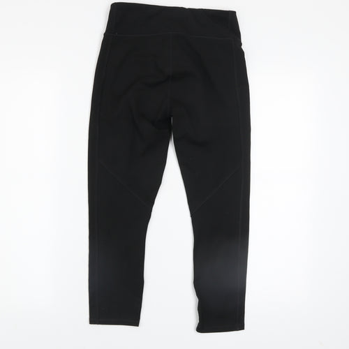 Puma Womens Black Size 8 DryCell Leggings Running Gym Activewear