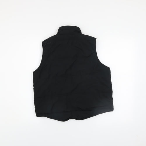 Marks and Spencer Womens Black Waistcoat Size 10 Bodywarmer