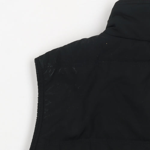 Marks and Spencer Womens Black Waistcoat Size 10 Bodywarmer