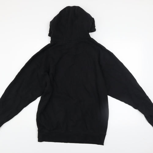 Cotton Heritage Men's Black Pullover Graphic Hoodie Size L