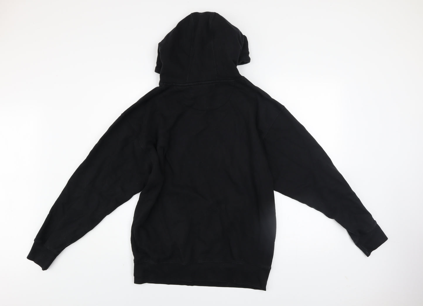 Cotton Heritage Men's Black Pullover Graphic Hoodie Size L