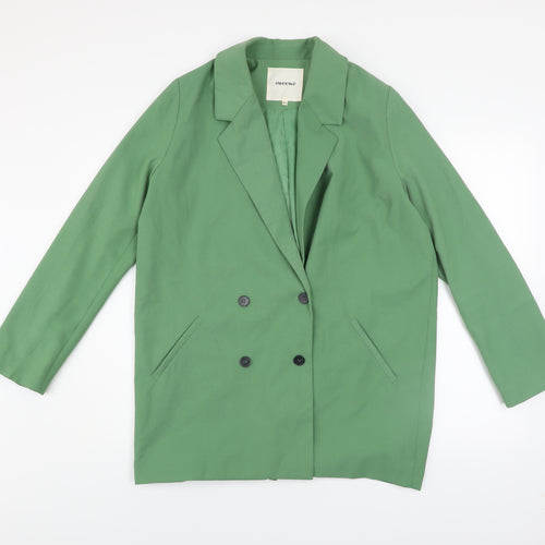 Sweewë Men's Green Polyester Regular Fit Blazer Jacket M