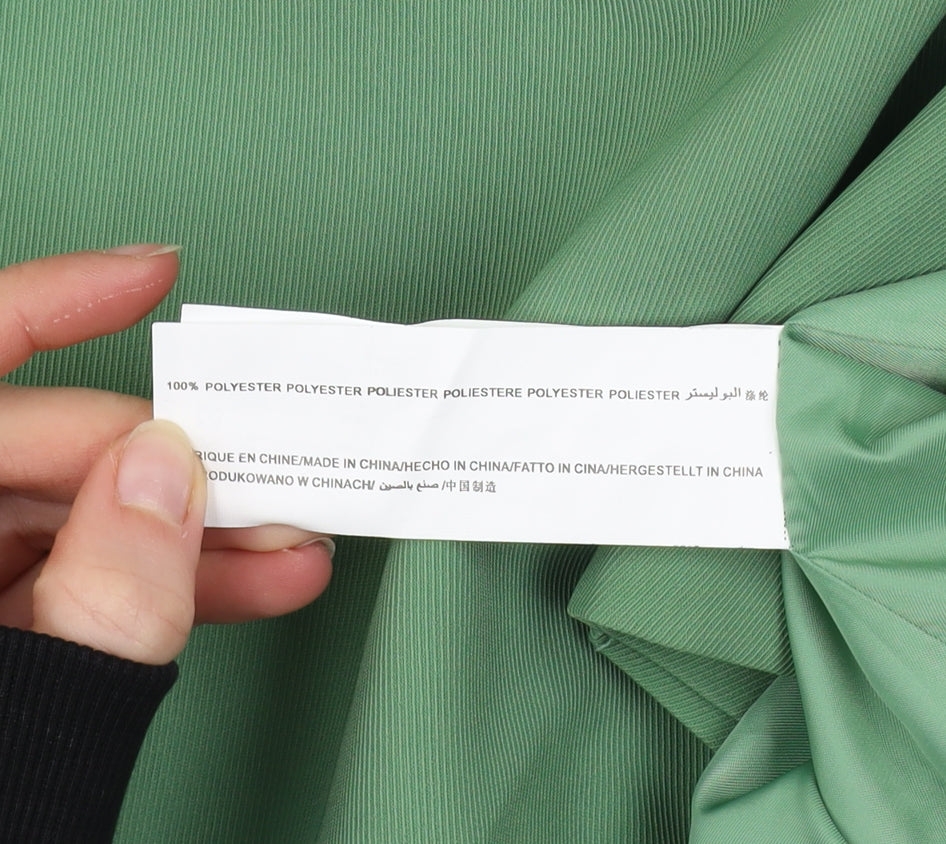 Sweewë Men's Green Polyester Regular Fit Blazer Jacket M