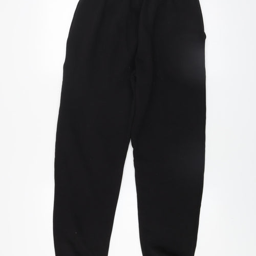 boohooMAN Men's Black Jogger Sweatpants Size S Cotton Blend