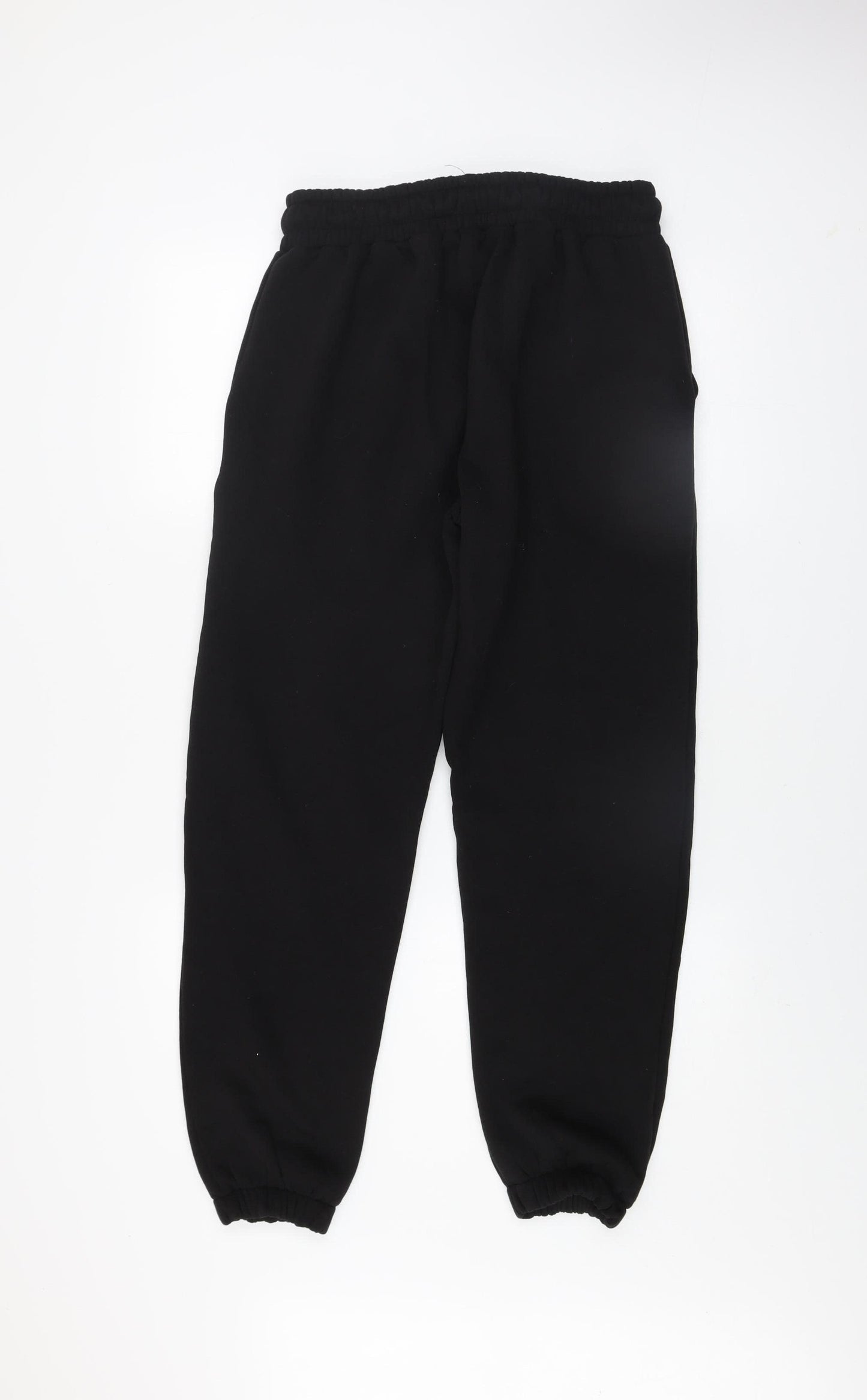 boohooMAN Men's Black Jogger Sweatpants Size S Cotton Blend