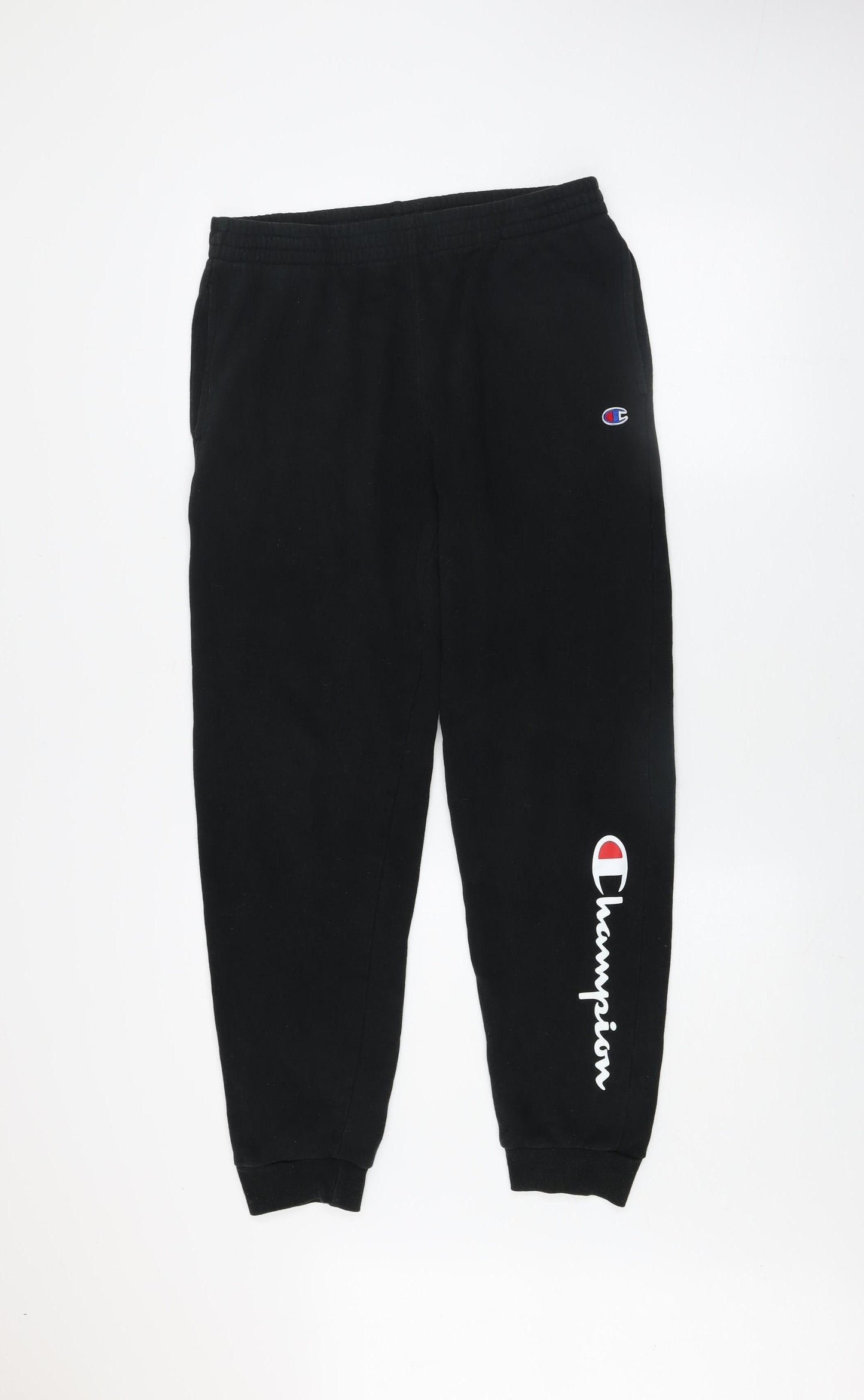 Champion Men's Black XL Fleece Jogger Sweatpants Regular Fit