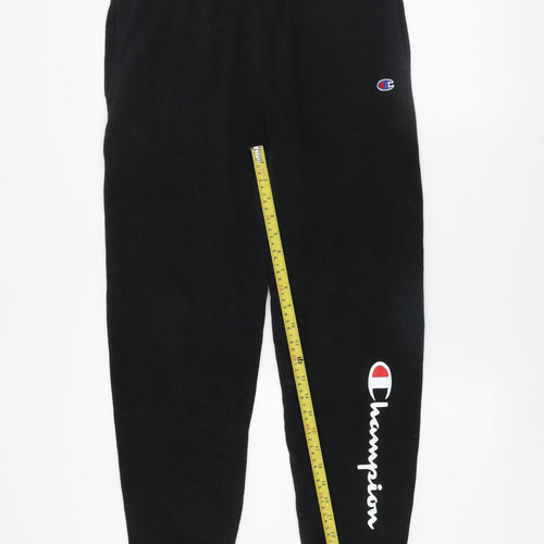 Champion Men's Black XL Fleece Jogger Sweatpants Regular Fit