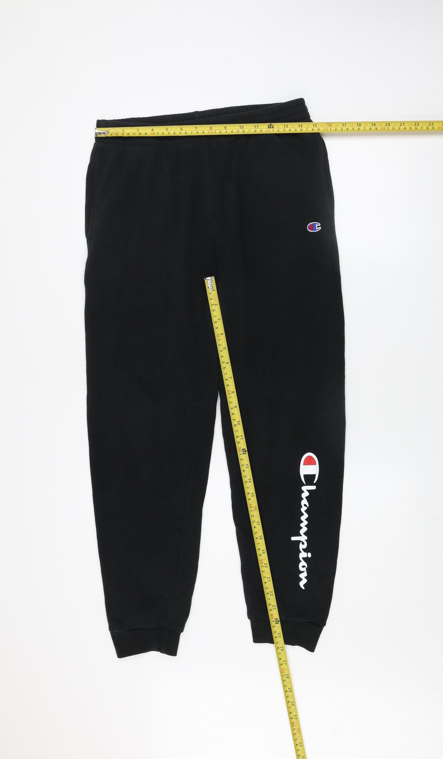 Champion Men's Black XL Fleece Jogger Sweatpants Regular Fit