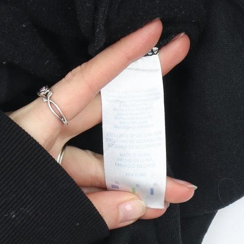 Champion Men's Black XL Fleece Jogger Sweatpants Regular Fit