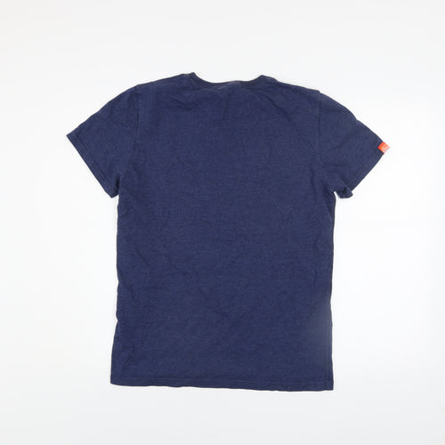Superdry Men's Blue Vintage Graphic T-Shirt Size L