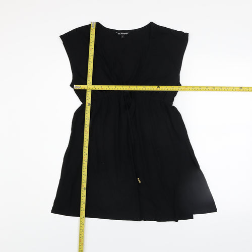 Marks and Spencer Autograph Women's Black Size 14 Sleeveless Shift Dress