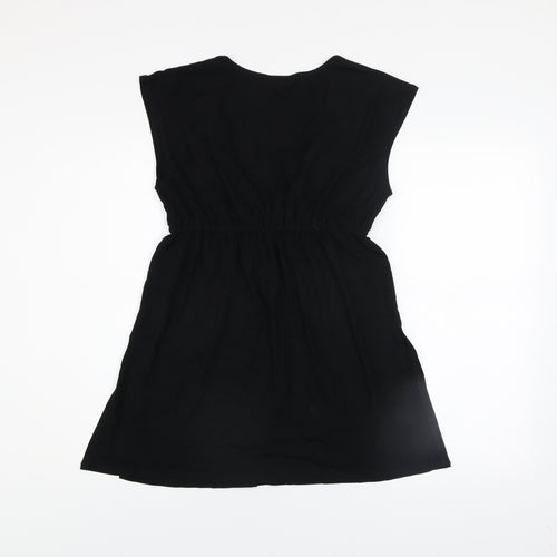 Marks and Spencer Autograph Women's Black Size 14 Sleeveless Shift Dress
