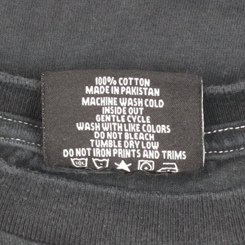 Eddie Stobart Men's Black XL Cotton Graphic Transportation T-Shirt