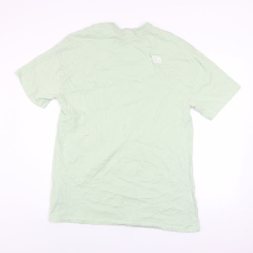 The North Face Womens Green XS Basic Cotton T-Shirt