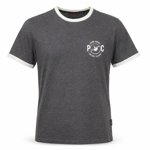Pierre Cardin Men's Grey Crew Neck Short Sleeve T-Shirt M