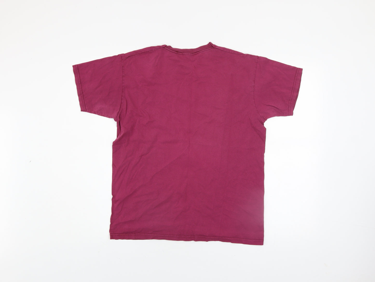 Harper & Lewis Men's Red Brooklyn College Retro T-Shirt Size M