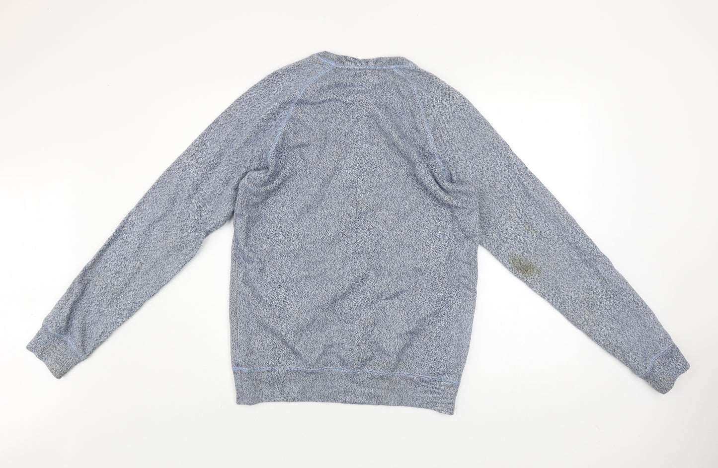 Jack Wills Mens Blue Cotton Crew Neck Pullover Jumper M