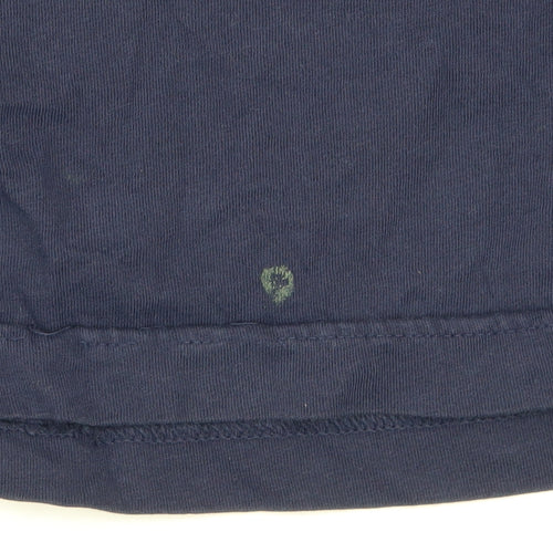 Puma Men's Blue Graphic Sports T-Shirt Size M Cotton Crew Neck