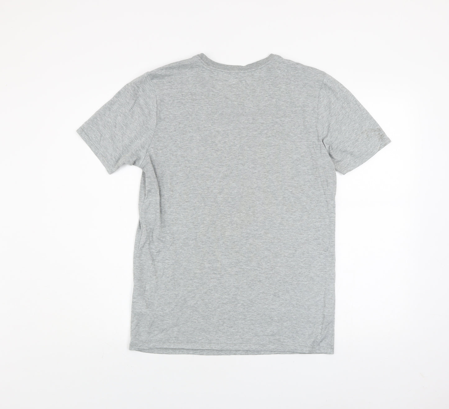 Nike Men's Grey Dri-Fit Athletic T-Shirt Small