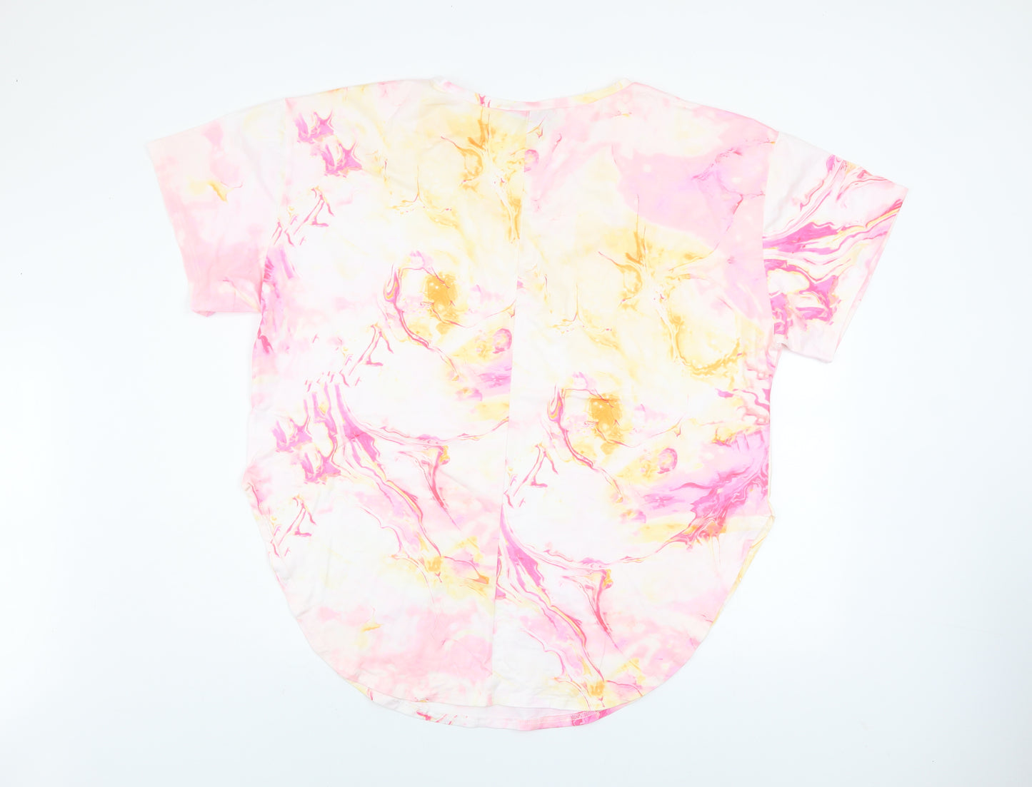 CHICME Womens Multicoloured 4XL V-Neck Short Sleeve T-Shirt