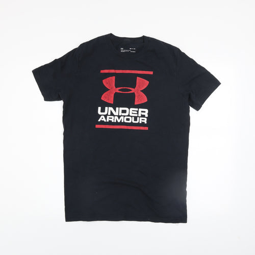 Under Armour Men’s Black Small HeatGear Sports T-Shirt