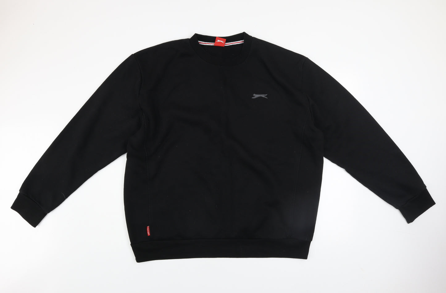 Slazenger Men's Black 2XL Pullover Sweatshirt Crew Neck