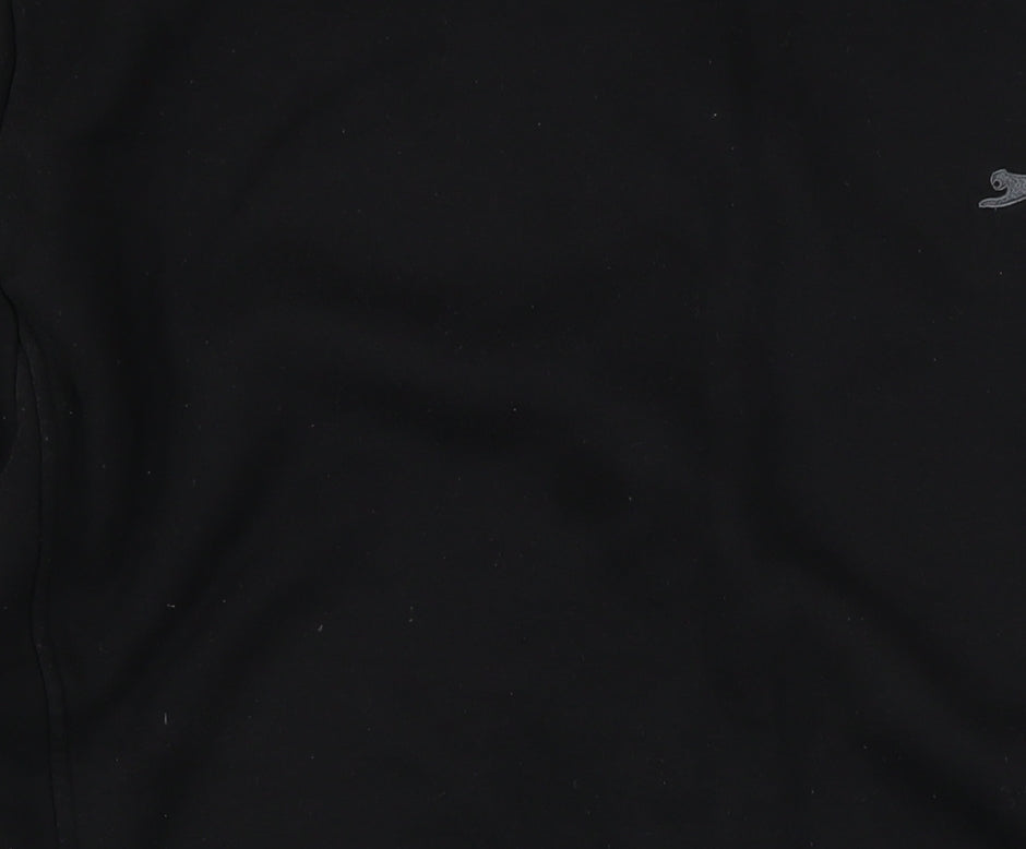 Slazenger Men's Black 2XL Pullover Sweatshirt Crew Neck