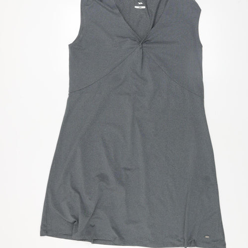Trespass Women Grey Sleeveless A-Line Jersey Travel Dress XXL