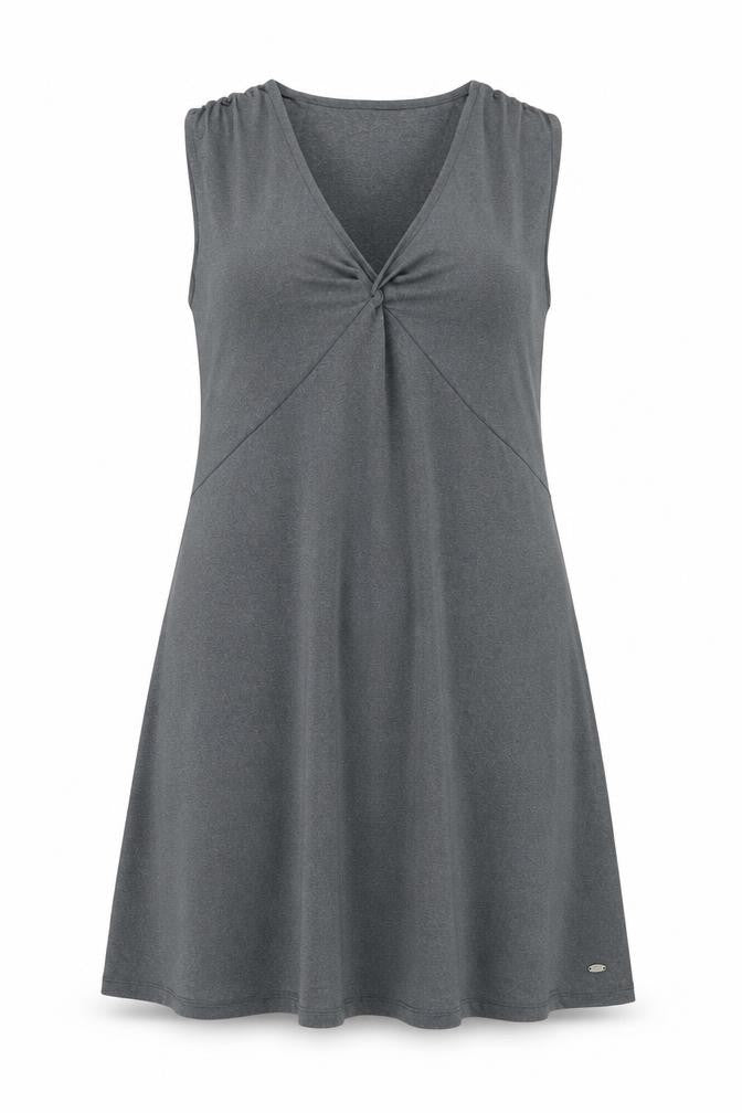 Trespass Women Grey Sleeveless A-Line Jersey Travel Dress XXL