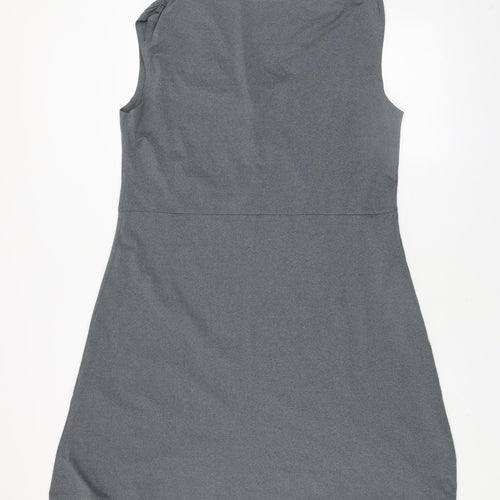 Trespass Women Grey Sleeveless A-Line Jersey Travel Dress XXL