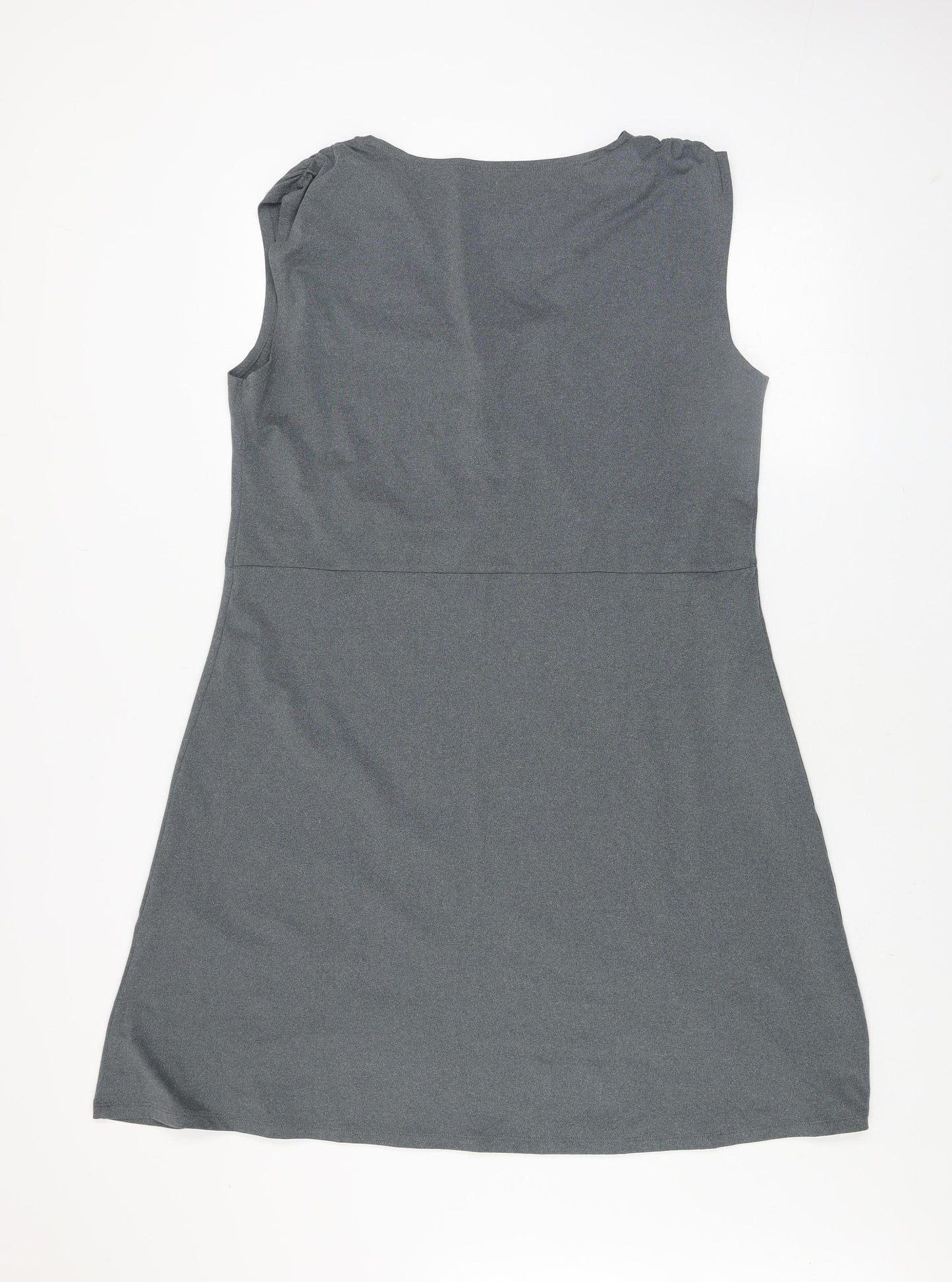 Trespass Women Grey Sleeveless A-Line Jersey Travel Dress XXL