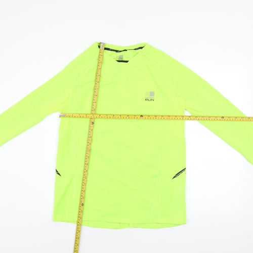 Karrimor Men’s Green X-Lite Long Sleeve Running Top Size M