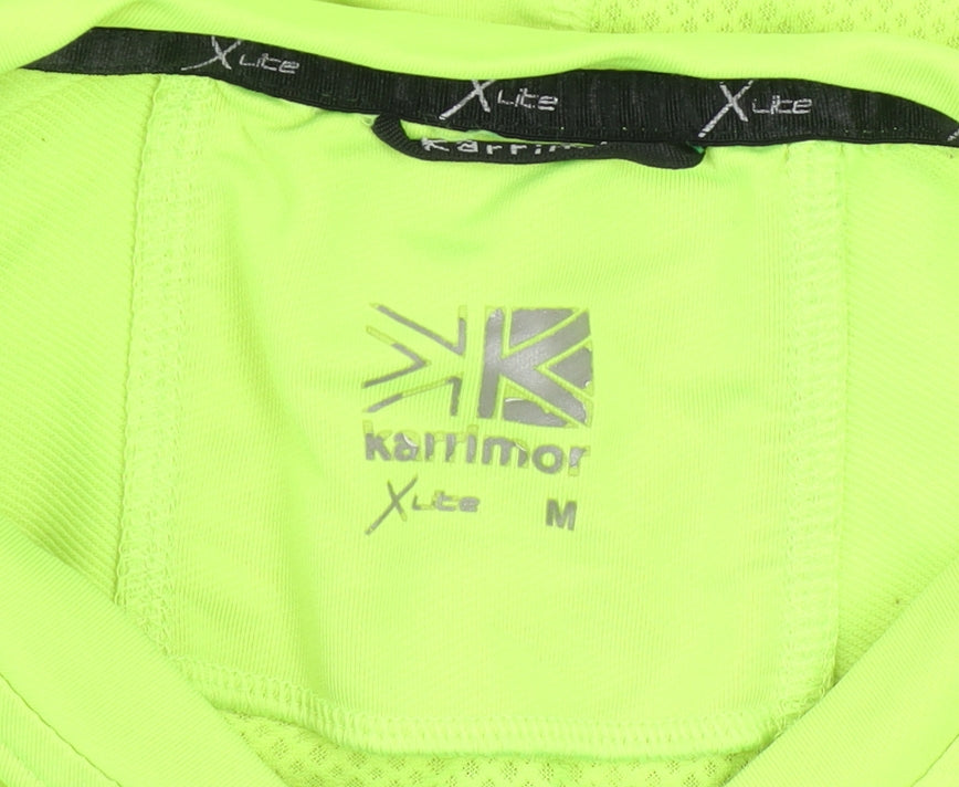 Karrimor Men’s Green X-Lite Long Sleeve Running Top Size M